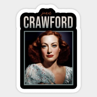 Bette - Joan Crawford Sticker